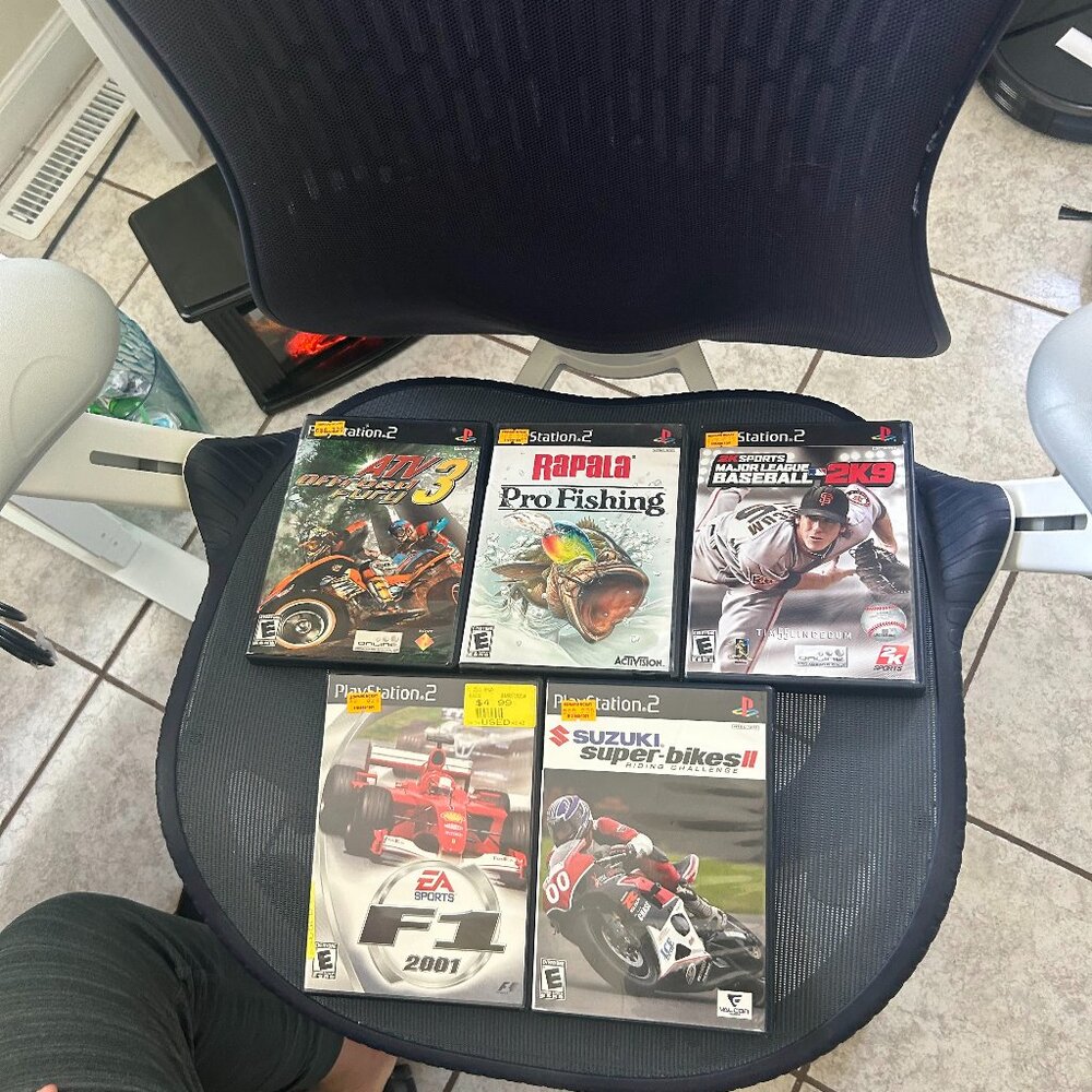 Five Playstation 2 Games